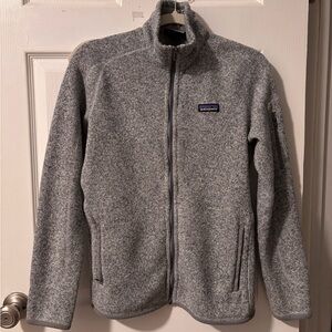 Patagonia Gray Full-Zip Better Sweater